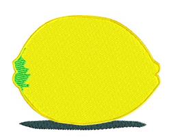 detailed lemon machine digital embroidery pattern - Lemon perfect for kitchen aprons