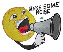 Make Some Noise - 5x7 noise detailed machine embroidery design for kitchen tea towels