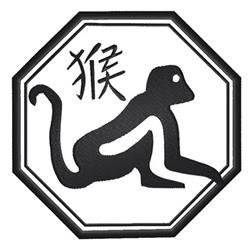 detailed easter seal machine embroidery pattern - Monkey Seal for decorative pillow covers