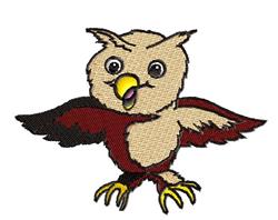 Owl - 5x7 owl detailed machine embroidery design perfect for Kids Room Decor