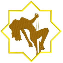 Pole Stripper - 5x7 stripper beginner-friendly embroidery design for Event Decorations