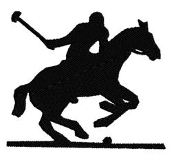 Polo - 4x4 polo beginner-friendly machine embroidery design perfect for Polo Shirts