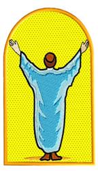 Prayer - 5x7 prayer detailed machine embroidery design perfect for reusable tote bags