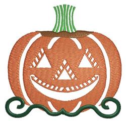 pumpkin detailed machine digital embroidery - Pumpkin perfect for kitchen tea towels
