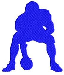 beginner-friendly quarterback machine embroidery pattern - Quarterback for Team Jerseys