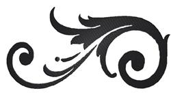 decoration detailed machine embroidery - Scroll Decoration for patchwork quilt blocks