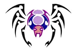 spider beginner-friendly machine embroidery - Spider perfect for Party Decorations