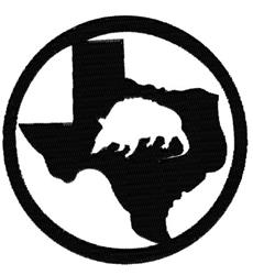 Texas - 4x4 texa beginner-friendly embroidery design for Texas-themed Apparel