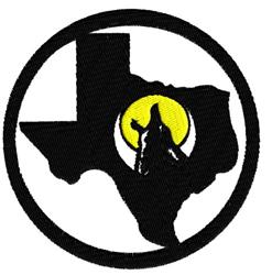 detailed texa machine digital embroidery pattern - Texas perfect for Camping Tents
