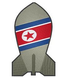 rocket detailed machine embroidery - Toy Rocket perfect for decorative pillow covers