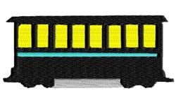 Train Car - 4x4 car beginner-friendly machine embroidery design for Travel Bags