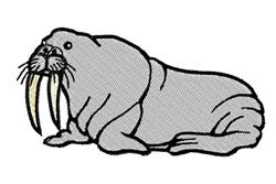 walru beginner-friendly machine embroidery - Walrus perfect for reusable tote bags