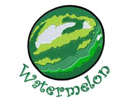 Playful watermelon design featuring vibrant green shades and white highlights, perfect for summer-themed kitchen towels.
