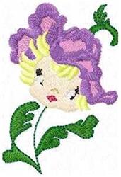 leaf detailed machine digital embroidery - Petal Patsy perfect for kitchen tea towels