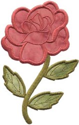 Roseページ Vintage Rose Border Embroidery Design | EmbroideryDesigns.com
