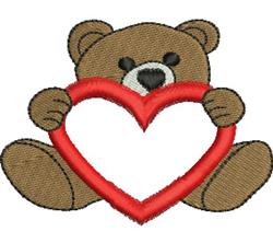 4x4 applique bear pattern - Applique Bear perfect for Childrens Apparel