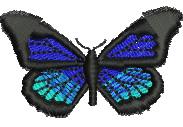 butterfly beginner-friendly machine embroidery - Butterfly for Fashion Accessories