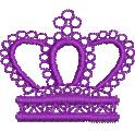 Crown - 4x4 crown quick stitch machine machine embroidery design perfect for Sashes