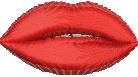 lip quick stitch machine digital embroidery - Hot Lips perfect for kitchen aprons