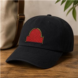 Large Crest - 4x4 crest detailed machine embroidery design for Hat Embellishments