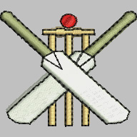 Crossed cricket bats embroidery designs machine embroidery designs at Crossed cricket bats embroidery designs machine embroidery designs at