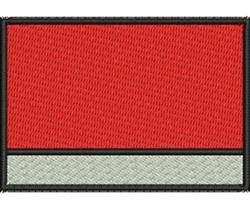 detailed banner machine embroidery pattern - Rectangle with Banner for Promotional Gear