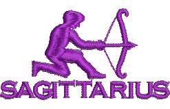 sagittariu quick stitch machine embroidery - Sagittarius for patchwork quilt blocks