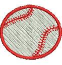 quick stitch softball machine embroidery pattern - Softball perfect for Team Jackets