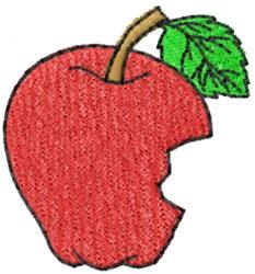 quick stitch apple machine digital embroidery pattern - APPLE perfect for Backpacks