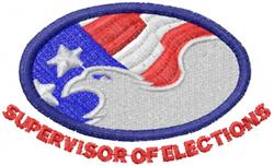 bird beginner-friendly machine embroidery - Supervisor Elections for Political Campaign Items