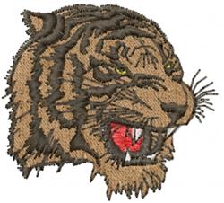 Tigerhead - 4x4 tiger beginner-friendly machine embroidery design for sports apparel