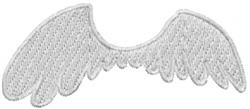 Wings - 4x4 fairy beginner-friendly machine embroidery design for Baby Blankets