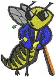 Yellowjacket Baseball - 4x4 baseball beginner-friendly embroidery design for Baseball Caps