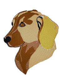 Beagle - 4x4 puppy dog detailed machine embroidery design for decorative pillow covers
