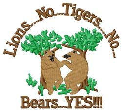 bear detailed machine digital embroidery - Bears perfect for kitchen aprons