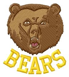 bear beginner-friendly machine embroidery - Bears perfect for reusable tote bags