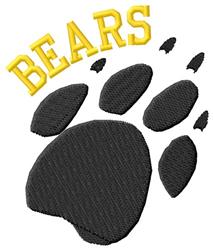 Bears - 5x7 bear beginner-friendly machine embroidery design for reusable tote bags