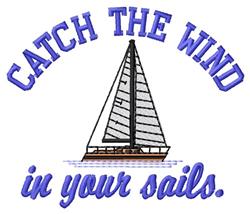 wind beginner-friendly machine embroidery - Catch Wind perfect for kitchen aprons