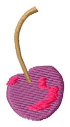 Cherry - 4x4 cherry quick stitch machine embroidery design perfect for kitchen aprons