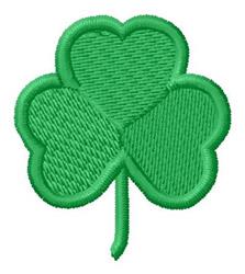 leaf beginner-friendly machine embroidery - Clover Leaf perfect for kitchen aprons