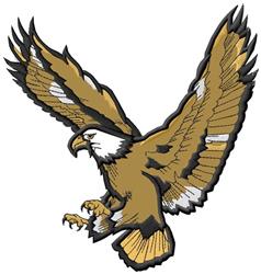 bird detailed machine digital embroidery - Eagle perfect for reusable tote bags