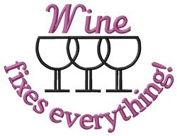 beginner-friendly everything machine embroidery pattern - Fixes Everything for kitchen tea towels