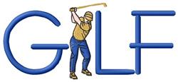 golf beginner-friendly machine embroidery - Golf perfect for decorative pillow covers