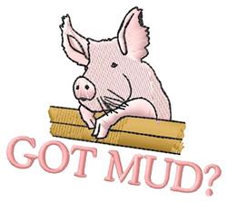 mud? beginner-friendly machine embroidery - Got Mud? perfect for kitchen tea towels