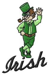 beginner-friendly irish machine embroidery pattern - Irish perfect for T-Shirts