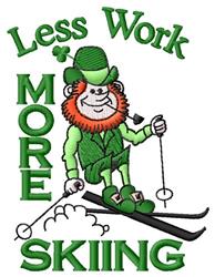 Less Work - 4x4 shamrock detailed machine embroidery design for Baseball Caps