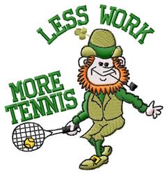 Less Work - 4x4 shamrock detailed machine embroidery design for kitchen tea towels