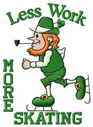 detailed shamrock machine embroidery pattern - Less Work perfect for kitchen tea towels