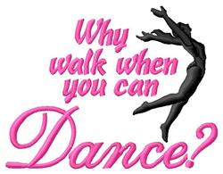 Lets Dance - 4x4 dance beginner-friendly embroidery design for cute baby onesies