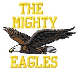 bird beginner-friendly machine embroidery - Mighty Eagles for patchwork quilt blocks